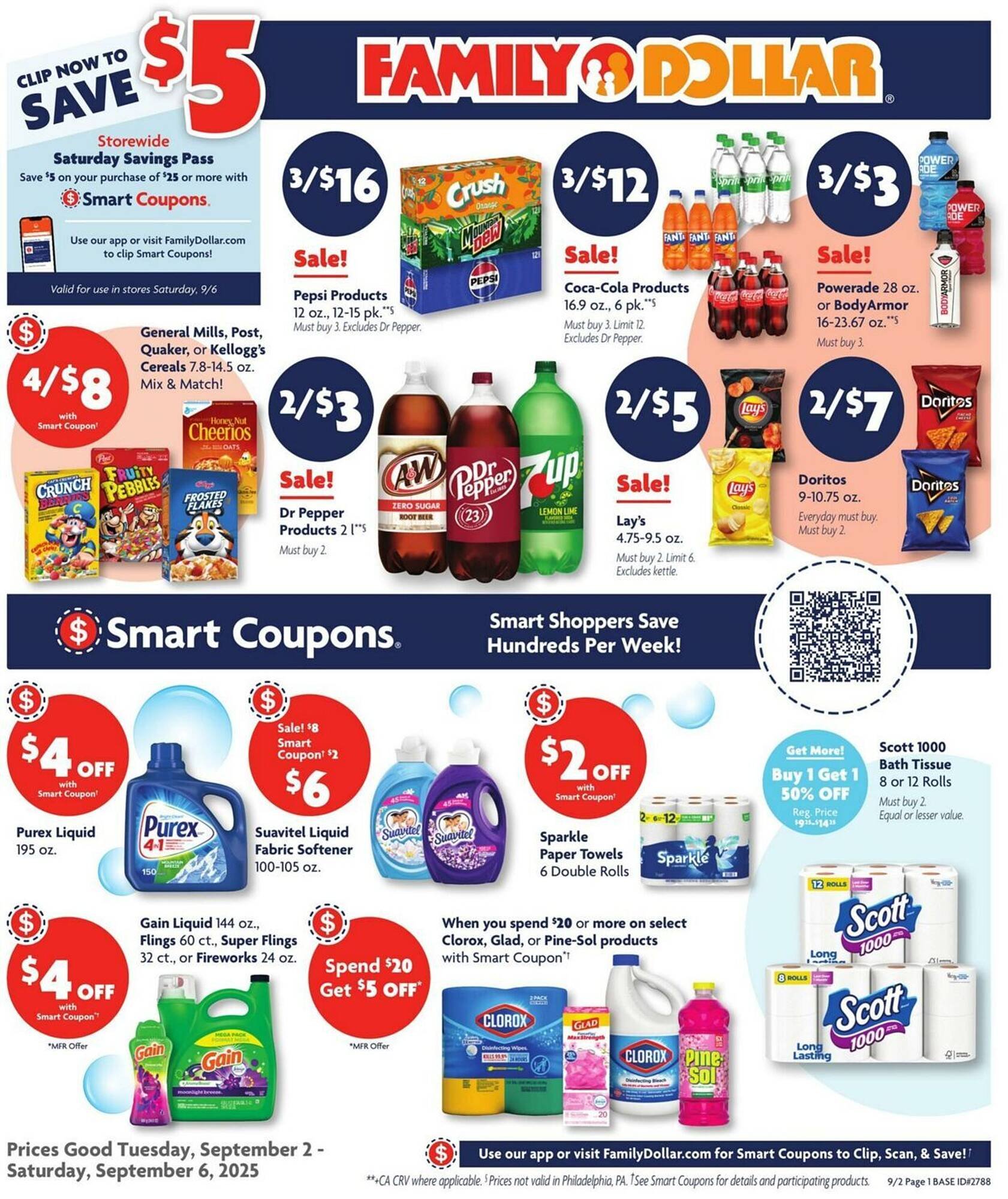 Family Dollar weekly ad (2025-09-02 - 2025-09-06) | 1