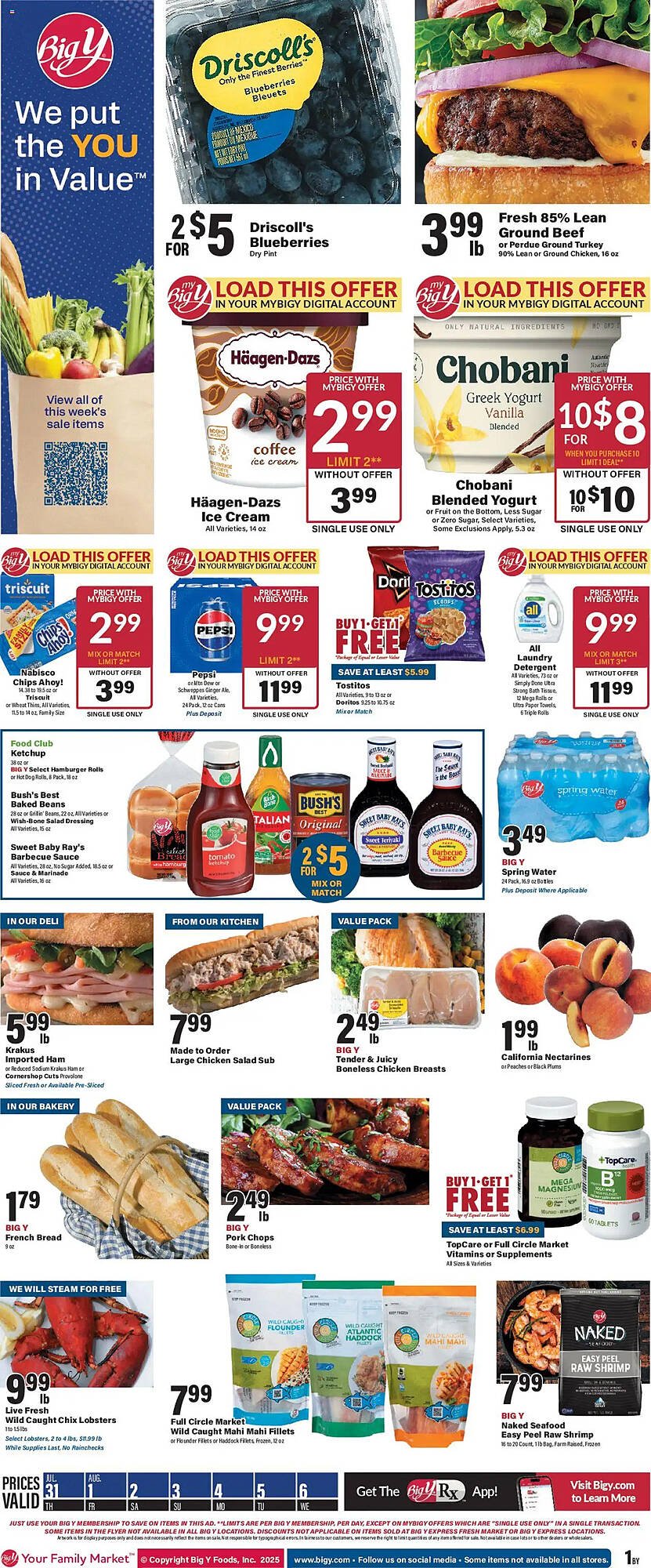 Big Y Weekly Ad (2025-07-31 - 2025-08-06) | 1