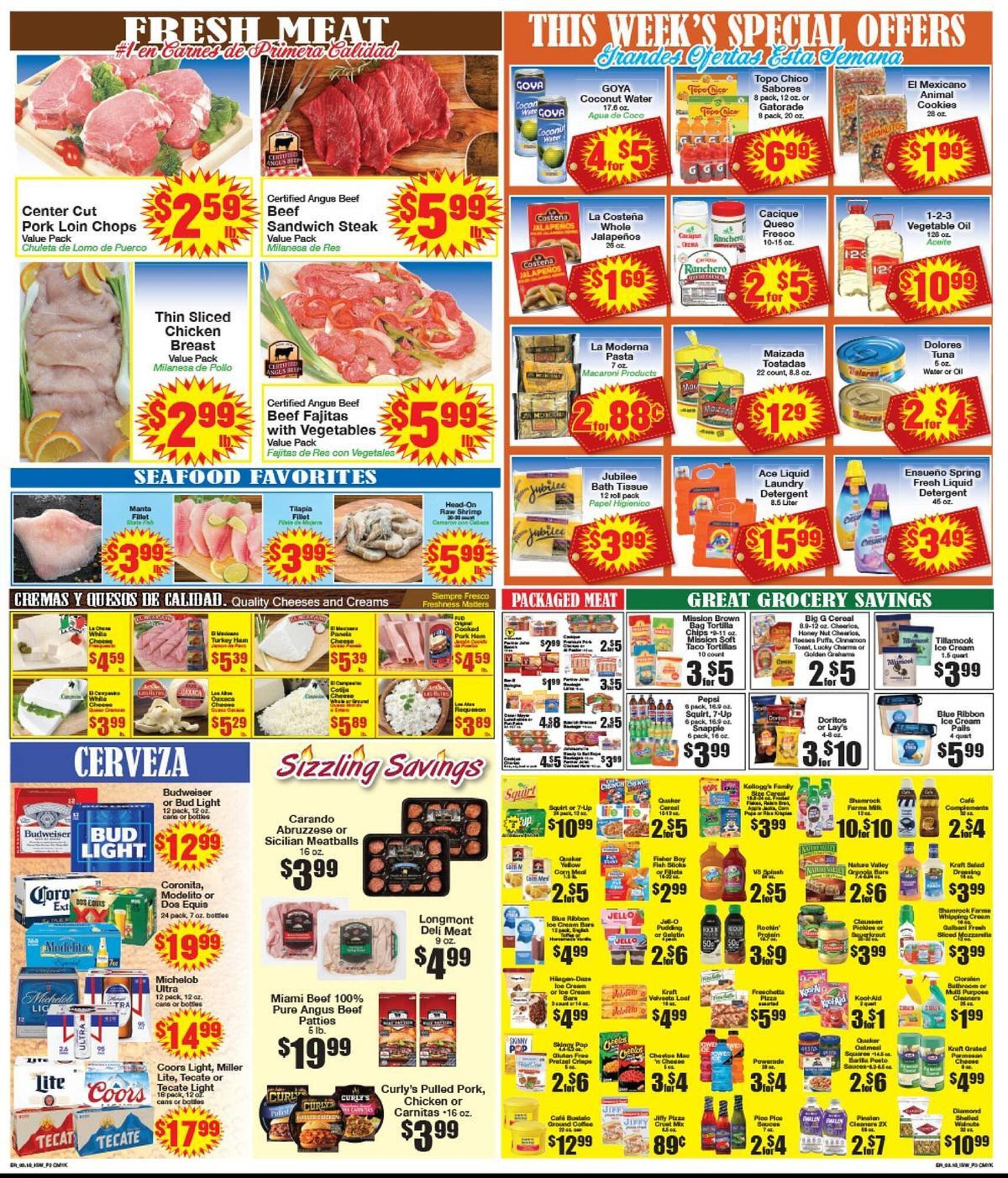 Supermercado El Rancho weekly ad