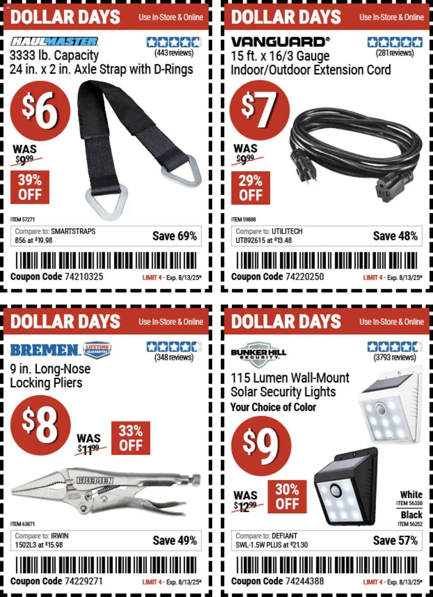Harbor Freight Tools Weekly Ad (2025-07-31 - 2025-08-14) | 1