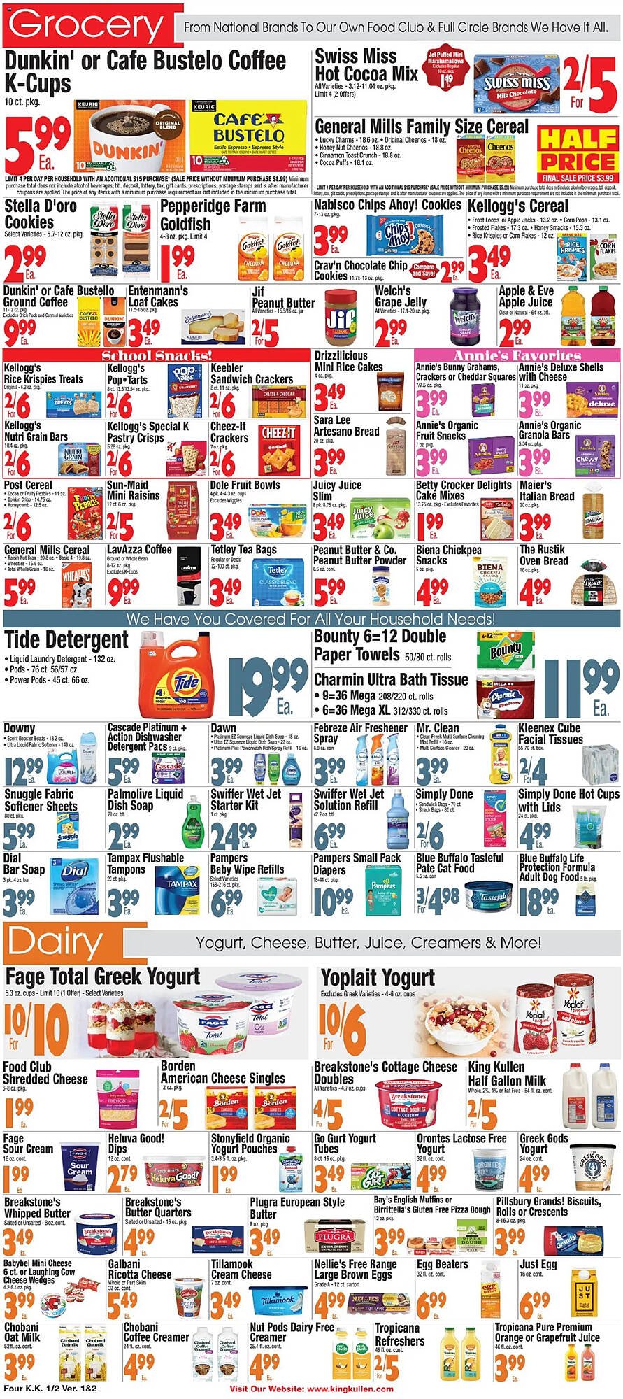 King Kullen weekly ad