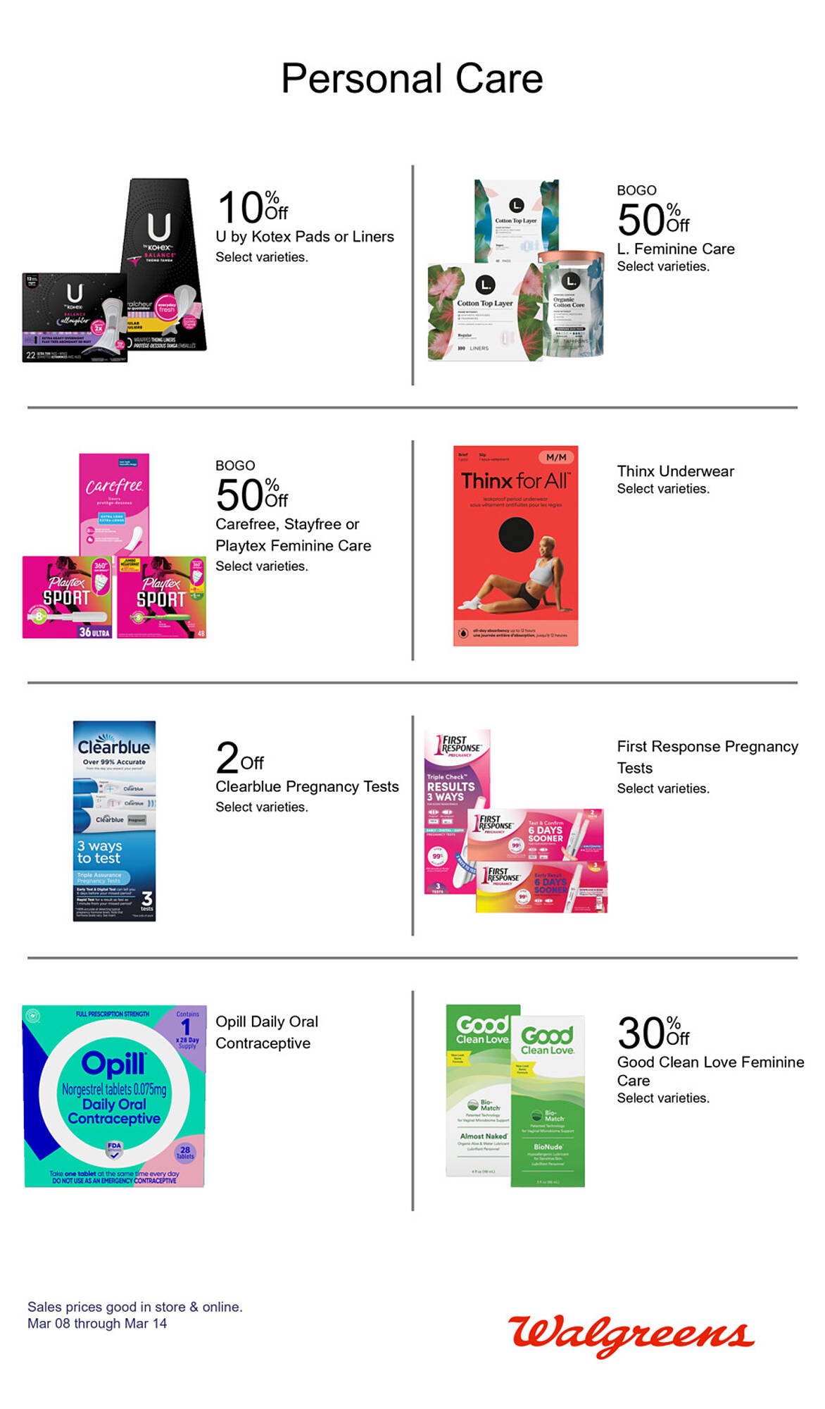 Walgreens weekly ad