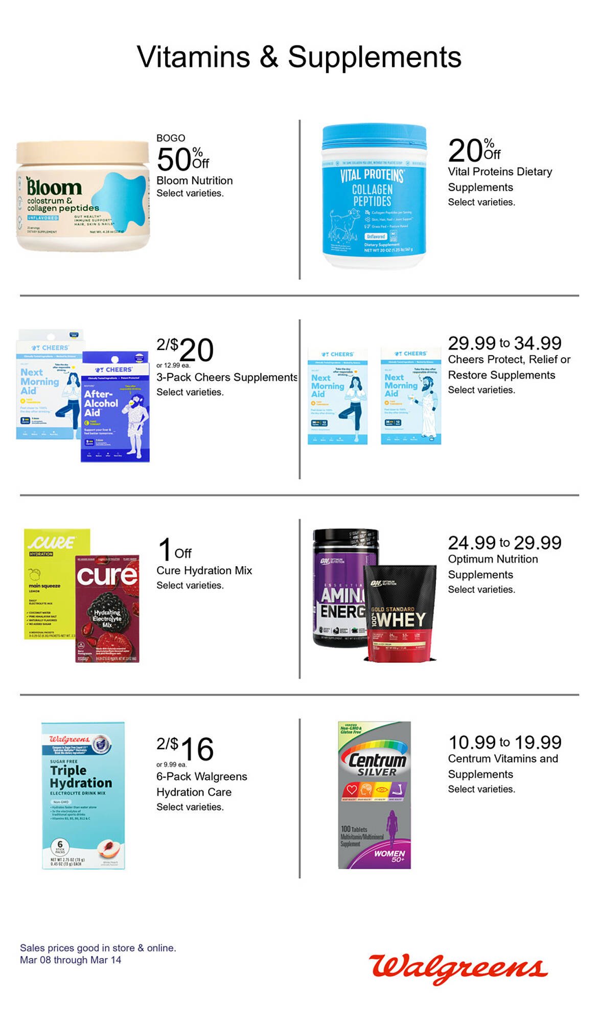 Walgreens weekly ad