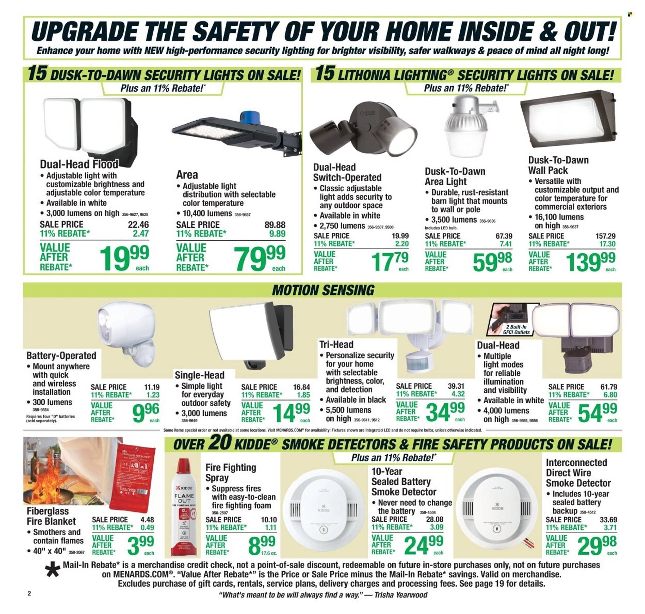 Menards weekly ad