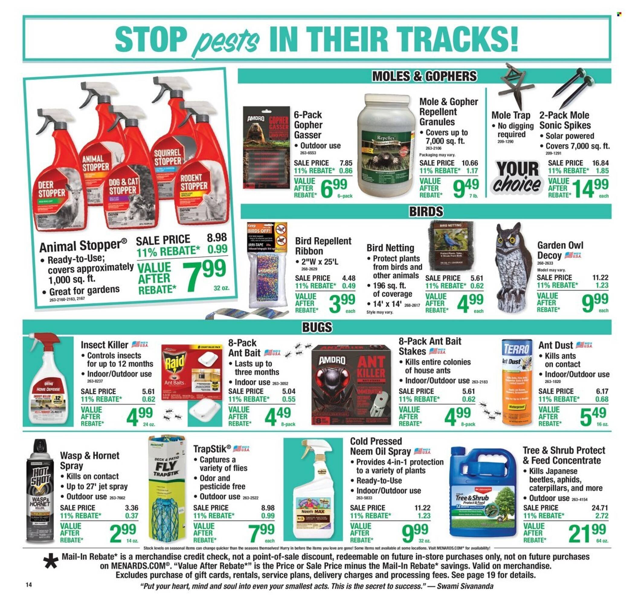 Menards weekly ad