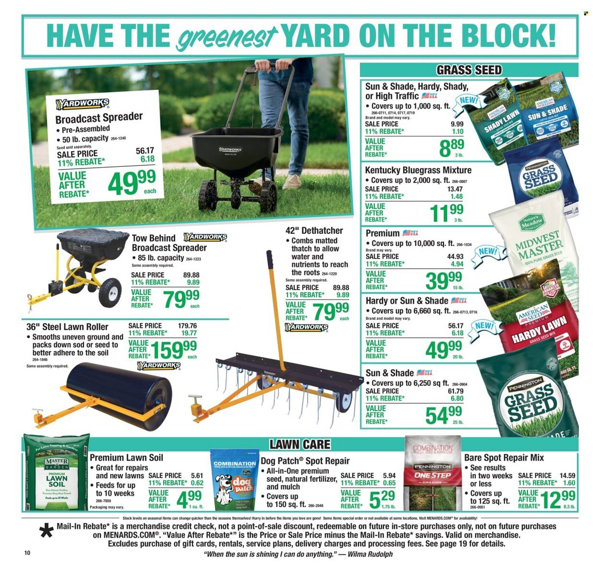 Menards weekly ad