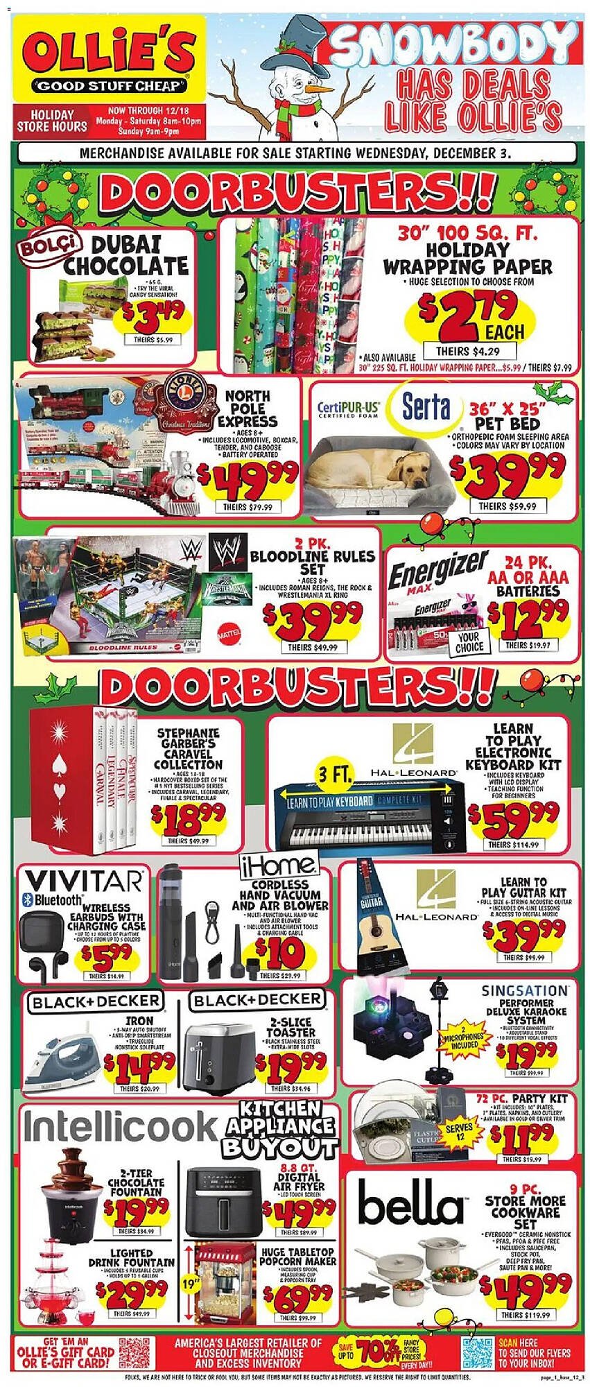 Ollie&#039;s weekly ad
