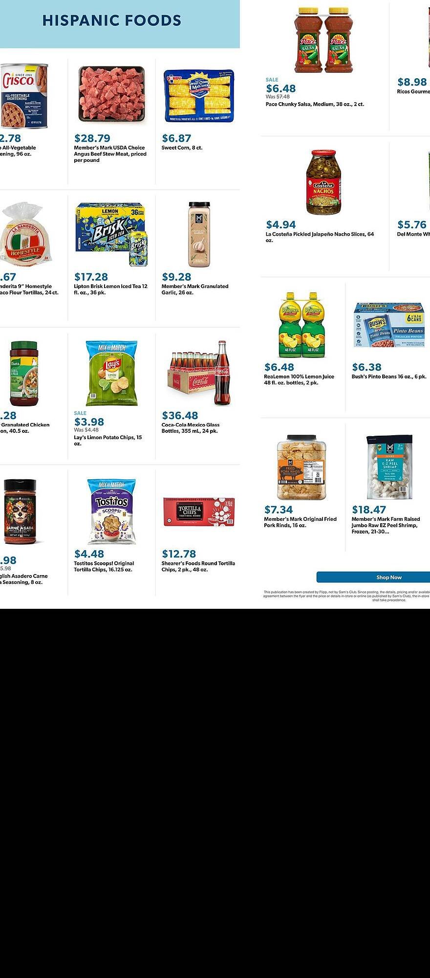 Sam's Club weekly ad