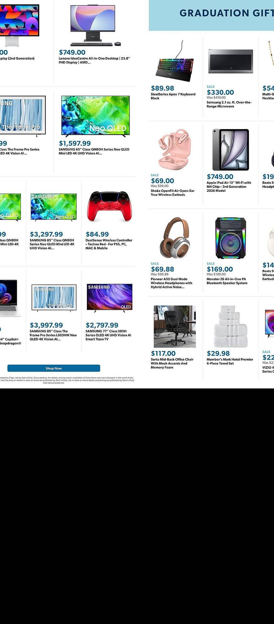 Sam's Club weekly ad
