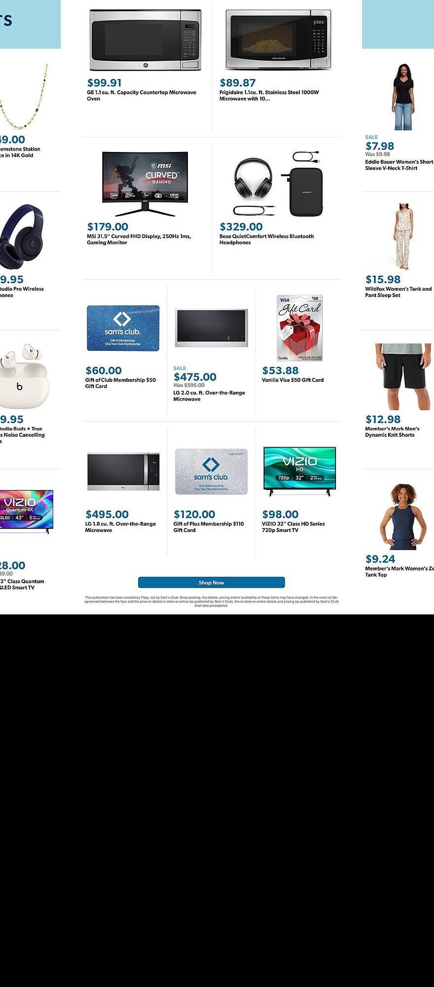 Sam's Club weekly ad