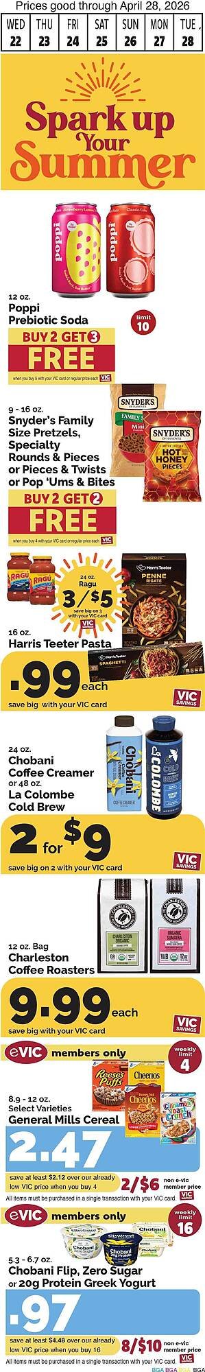 Harris Teeter weekly ad