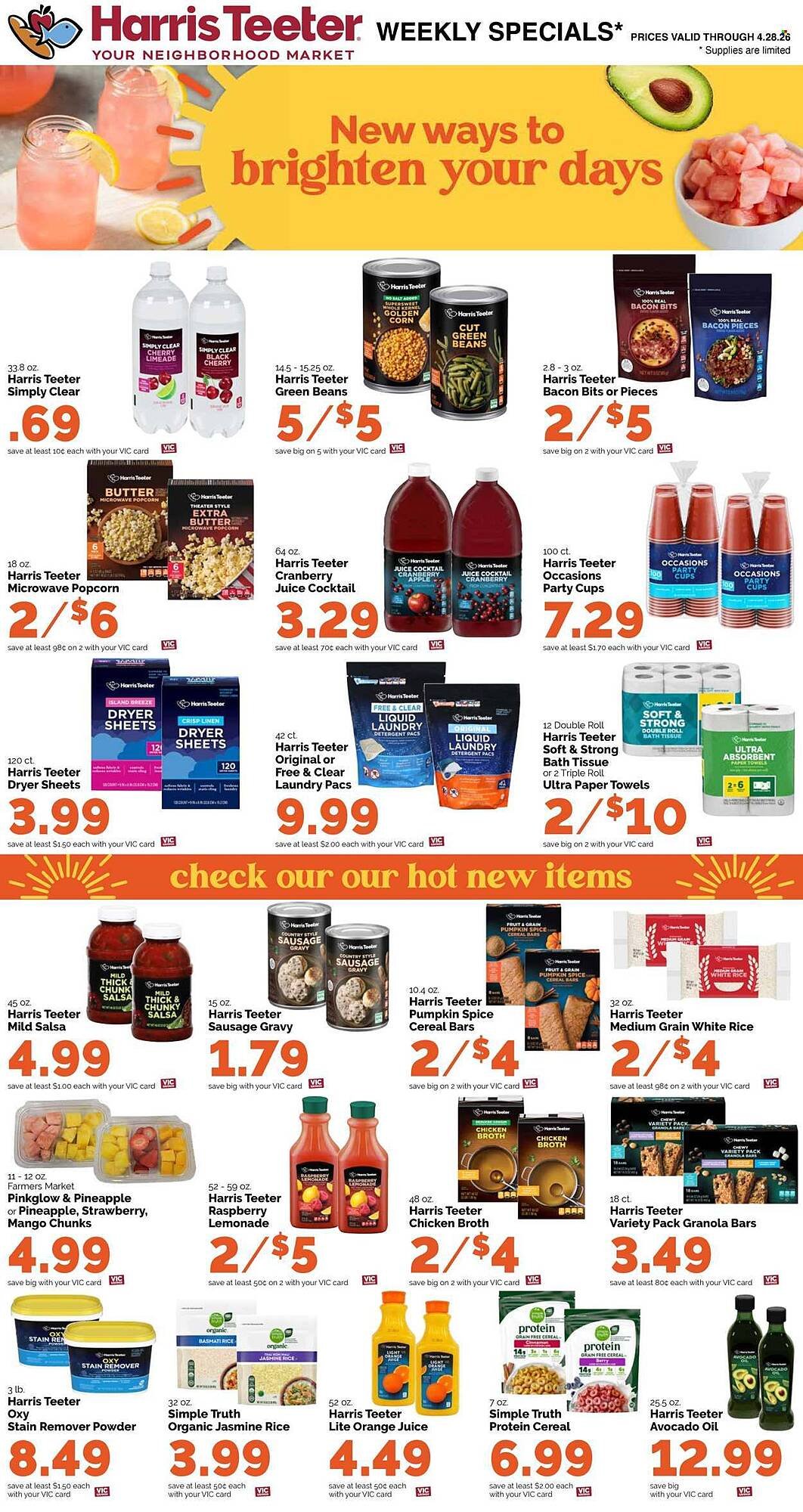 Harris Teeter weekly ad