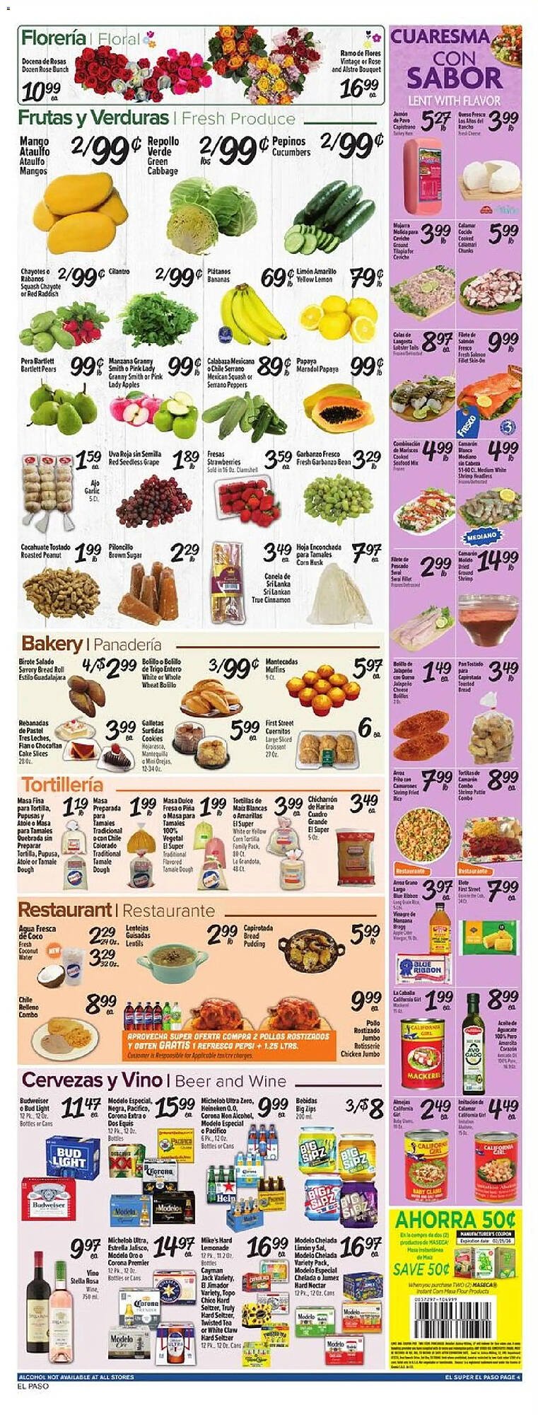 El Super weekly ad