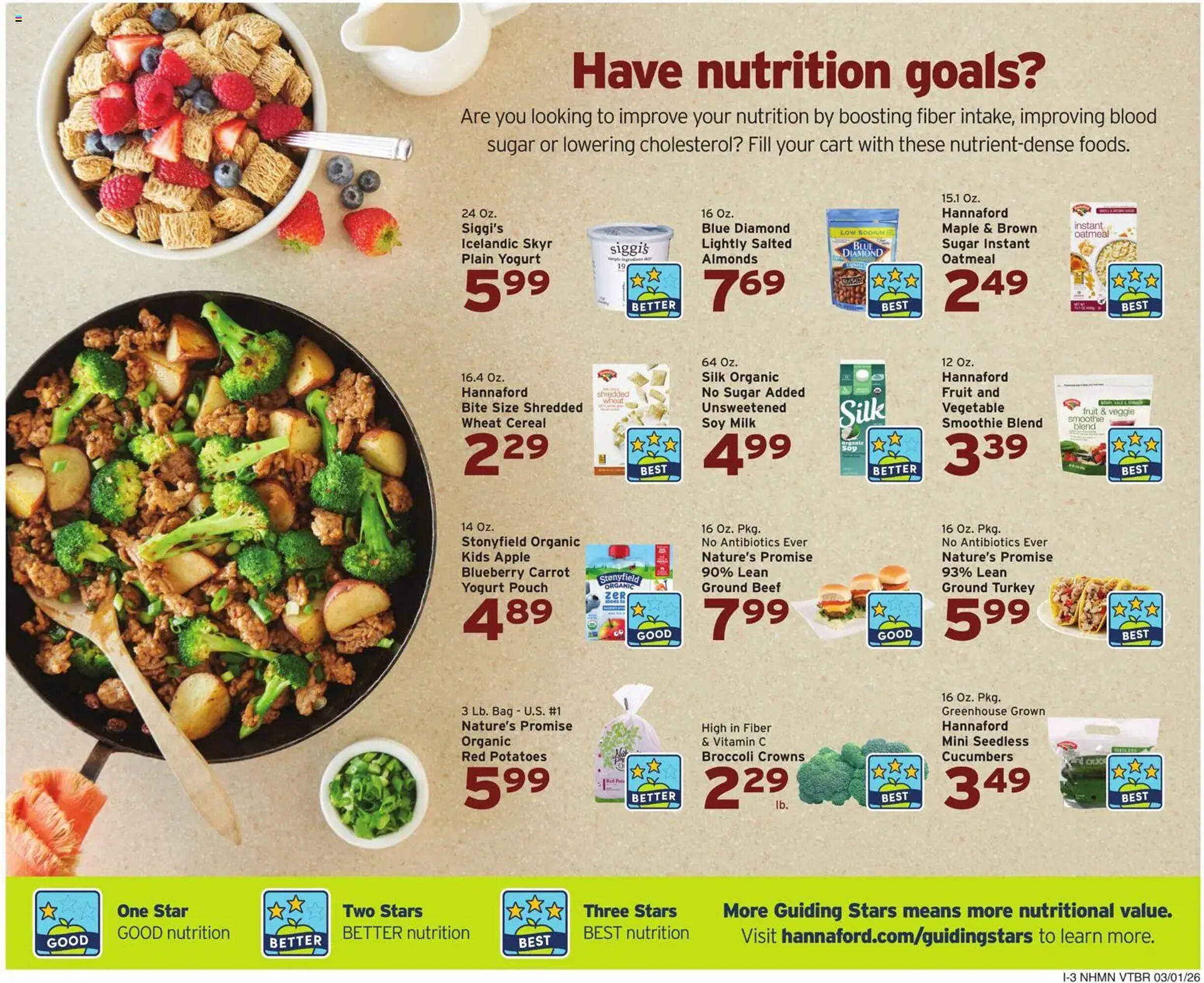 Hannaford flyer