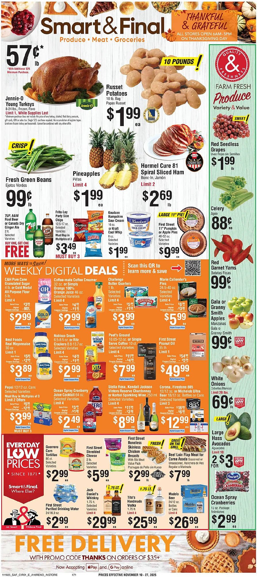 Smart &amp; Final weekly ad