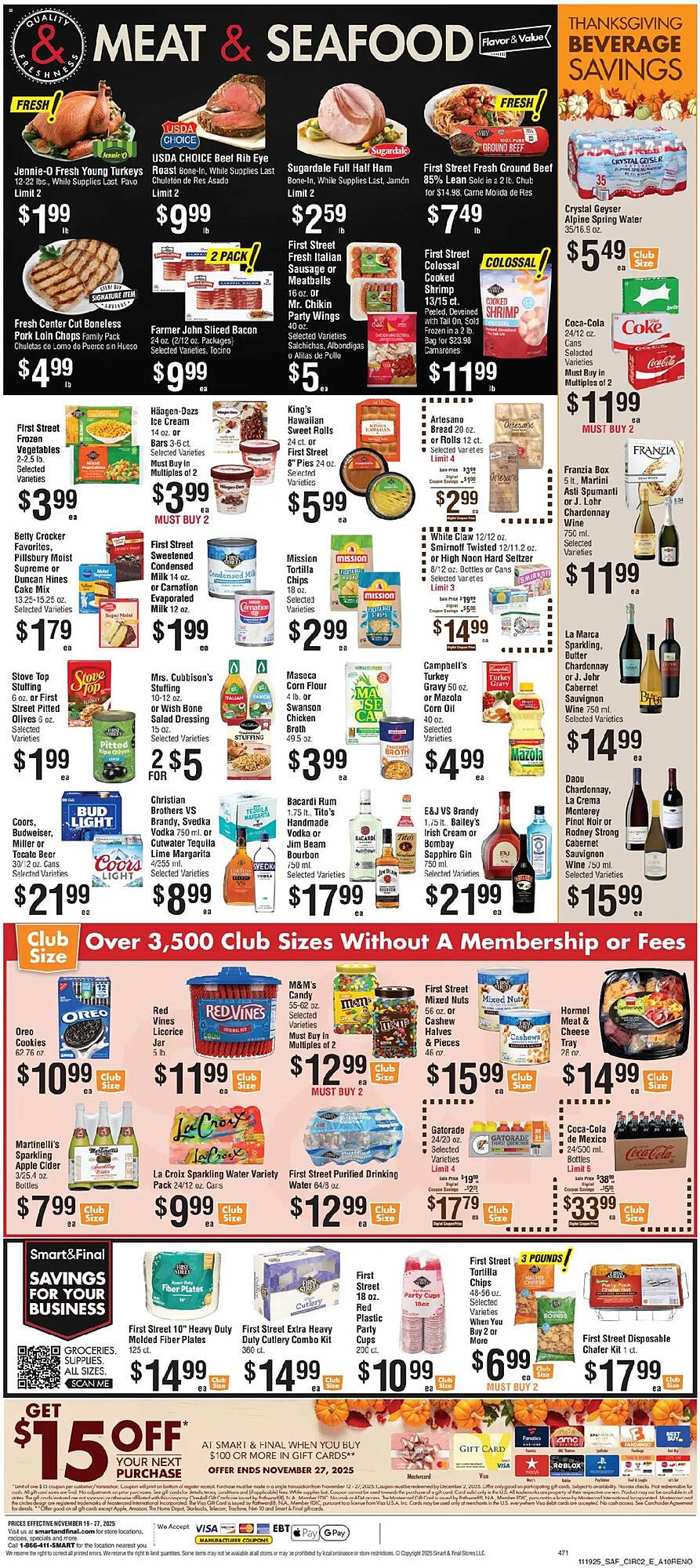Smart &amp; Final weekly ad