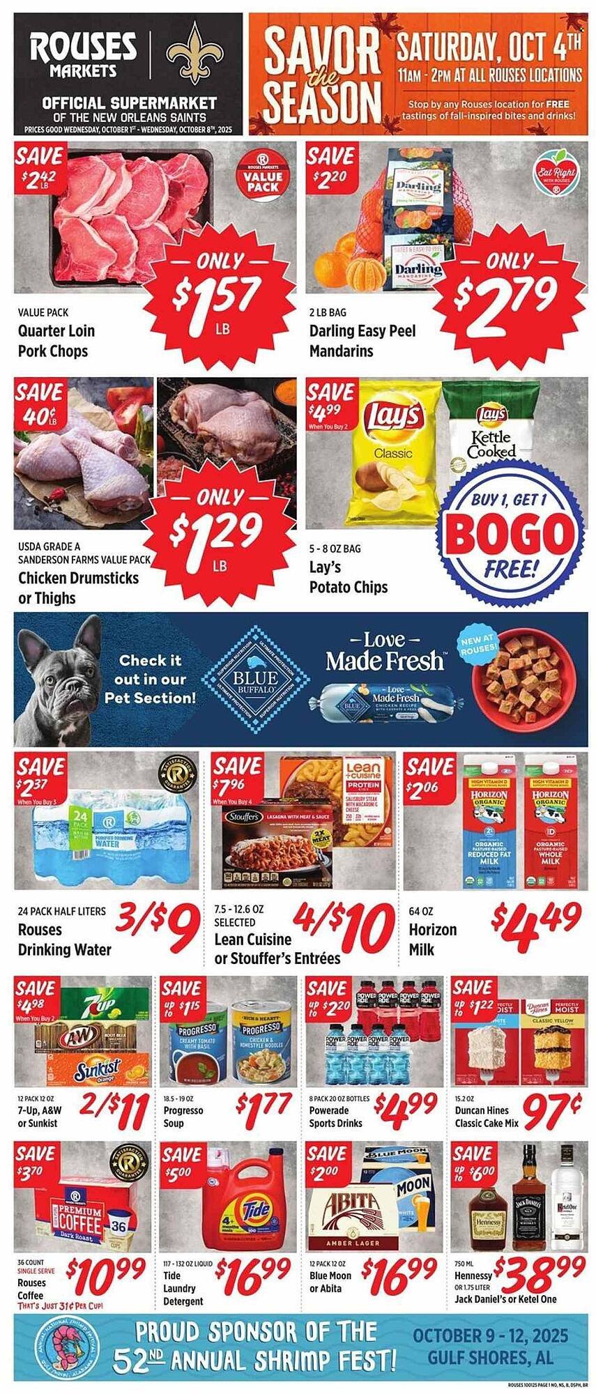 Rouses weekly ad (2025-10-01 - 2025-10-08) | 1