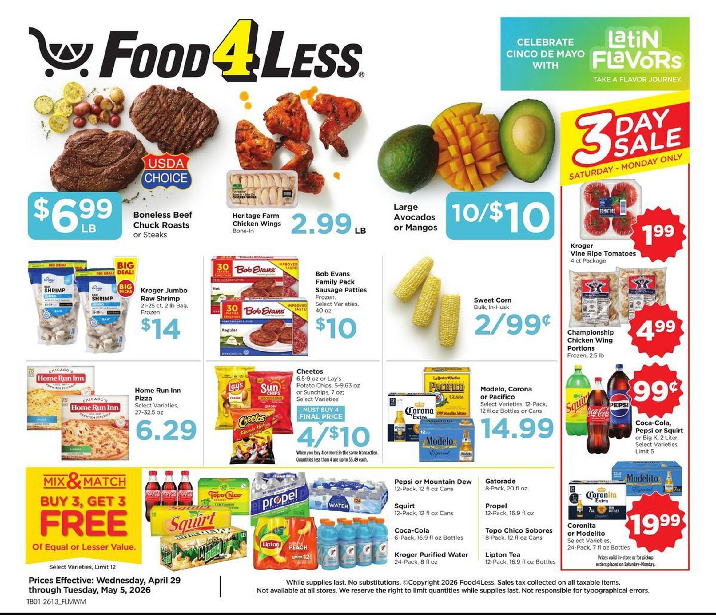 Food 4 Less weekly ad