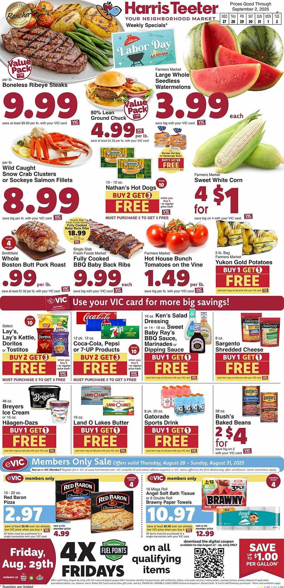 Harris Teeter Weekly Ad (2025-08-27 - 2025-09-02) | 1