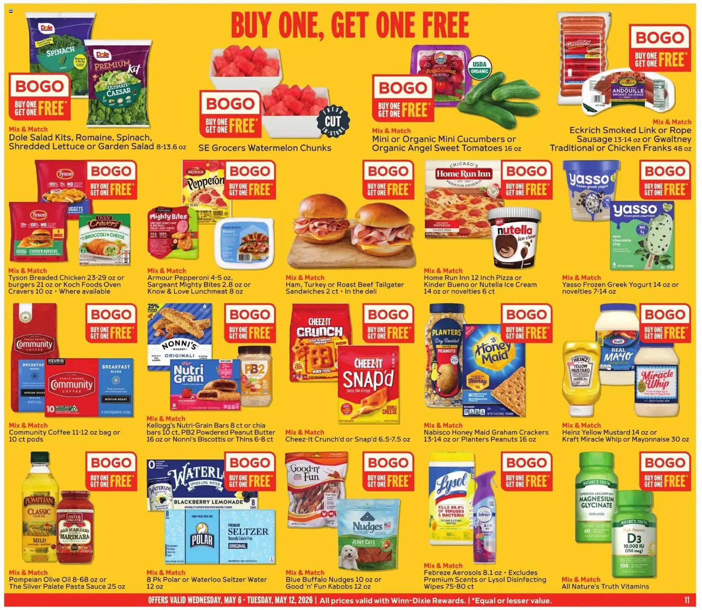 Winn Dixie weekly ad