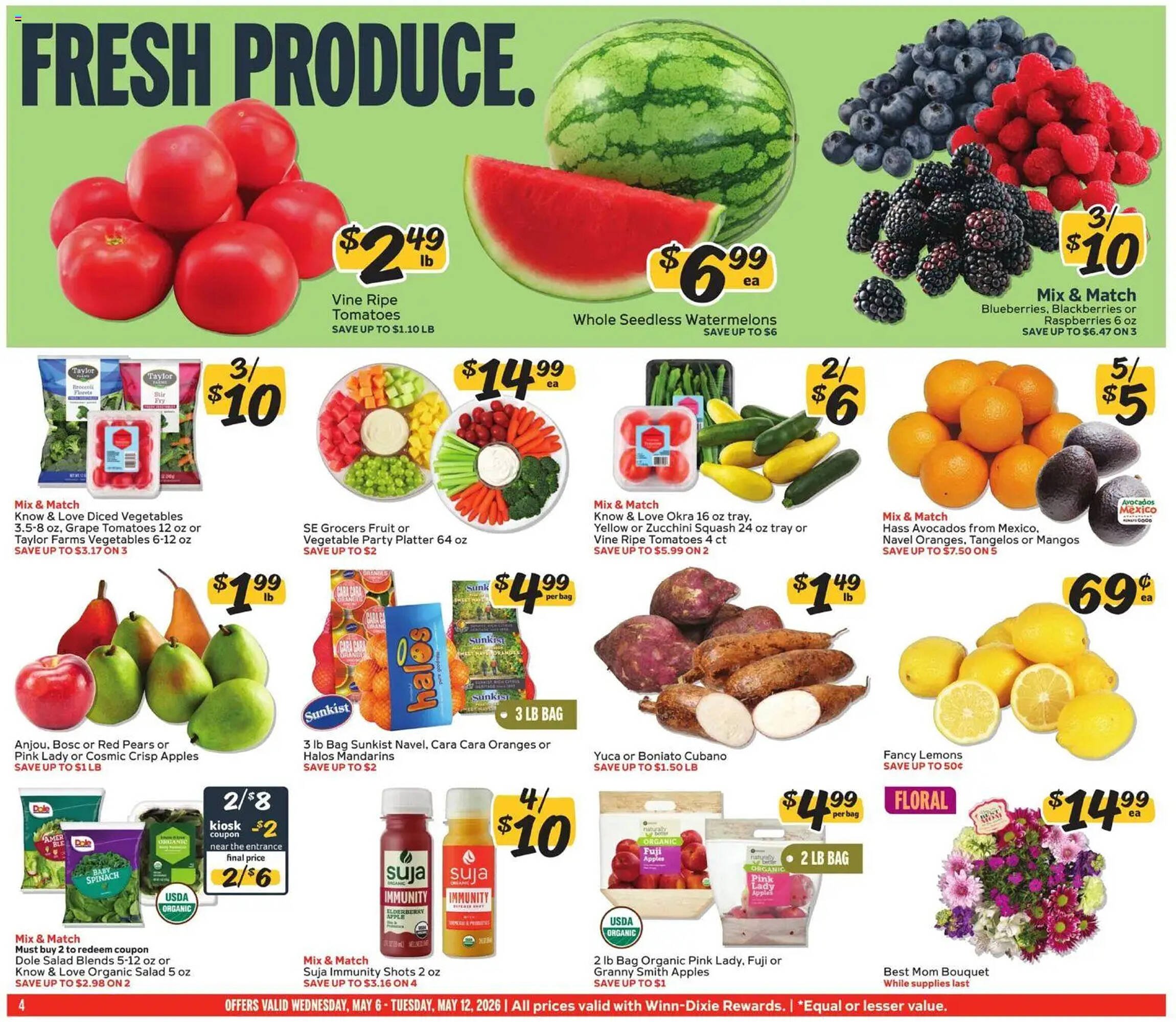 Winn Dixie weekly ad