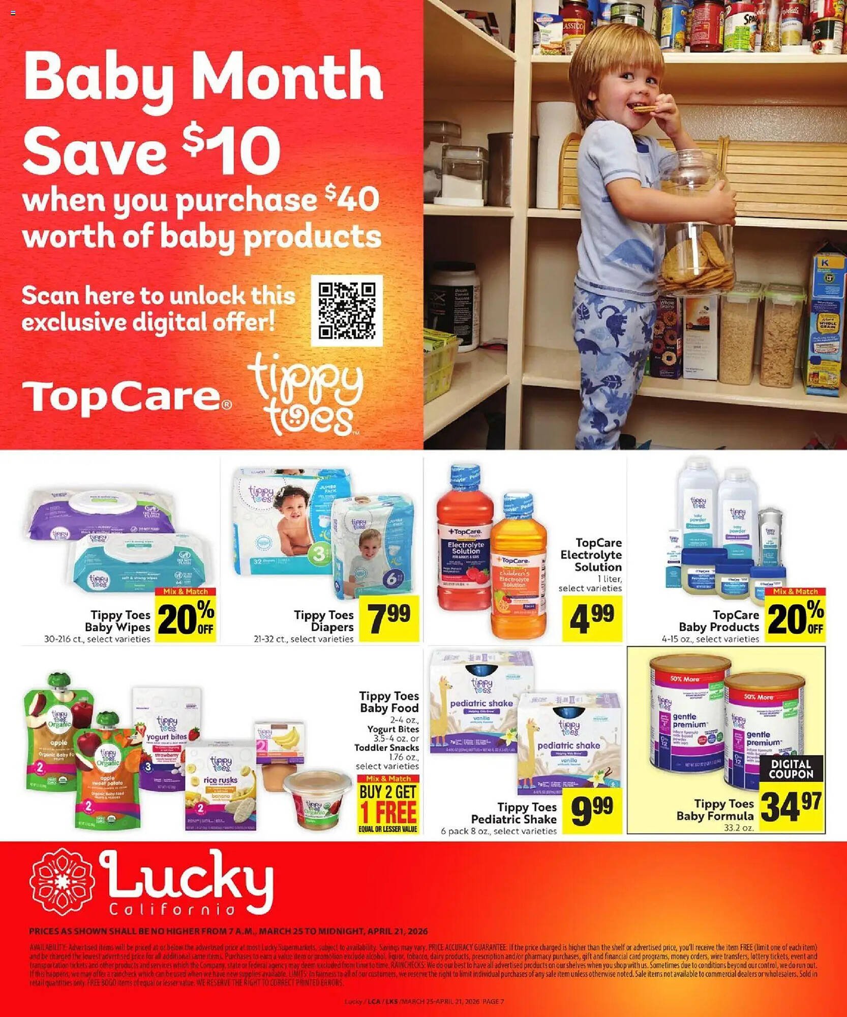 Lucky Supermarkets weekly ad