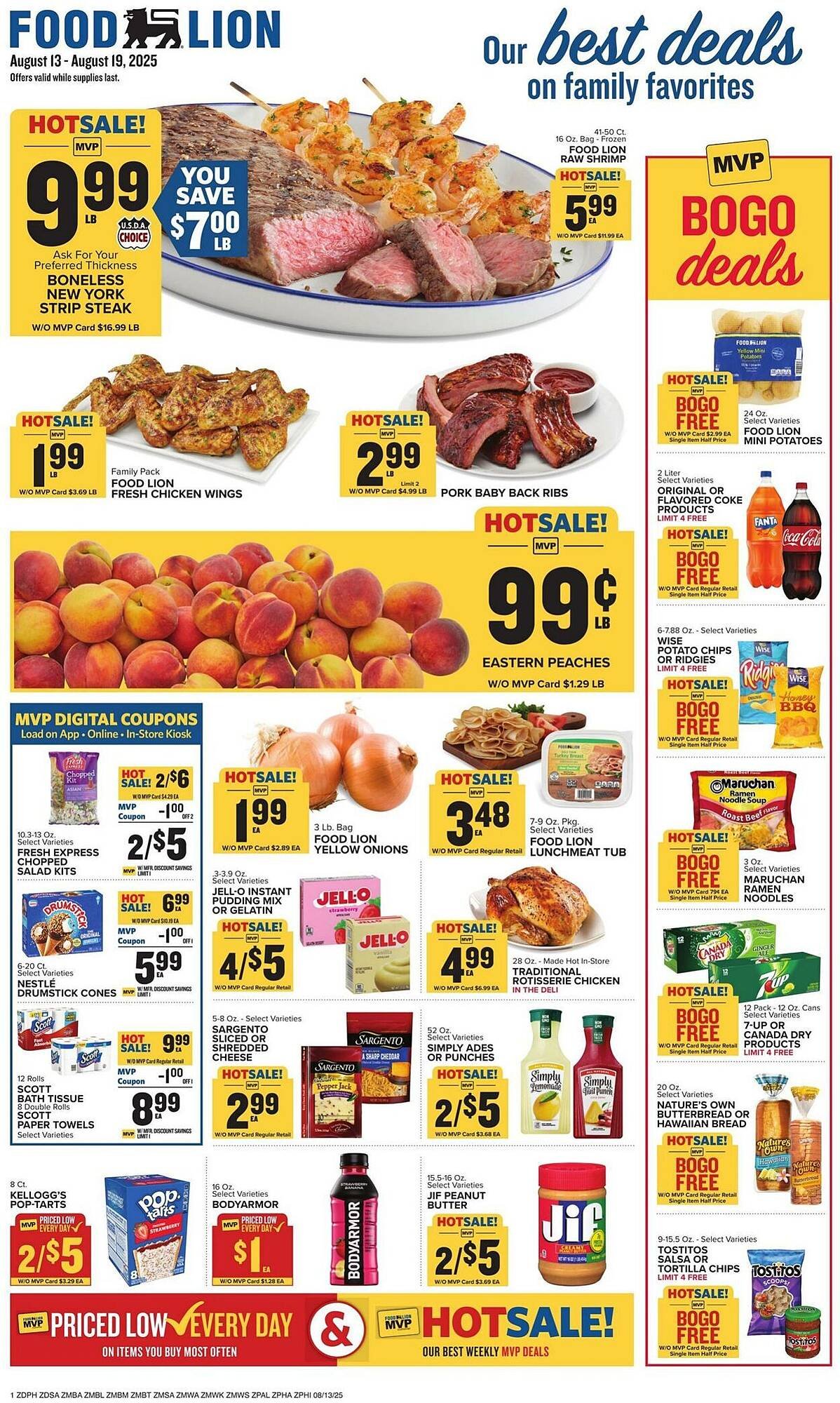 Food Lion Weekly Ad (2025-08-13 - 2025-08-19) | 1