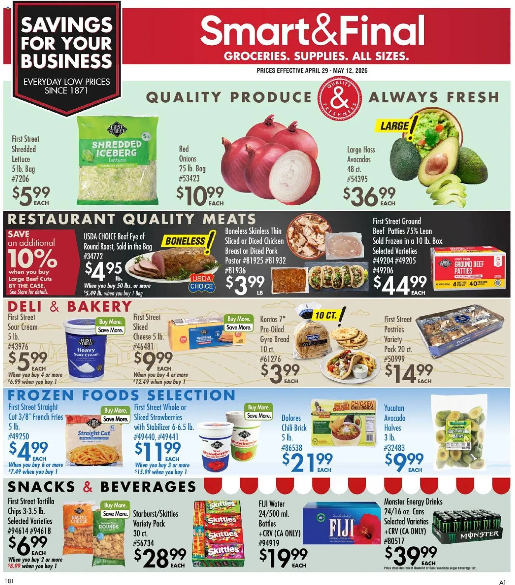 Smart &amp; Final weekly ad