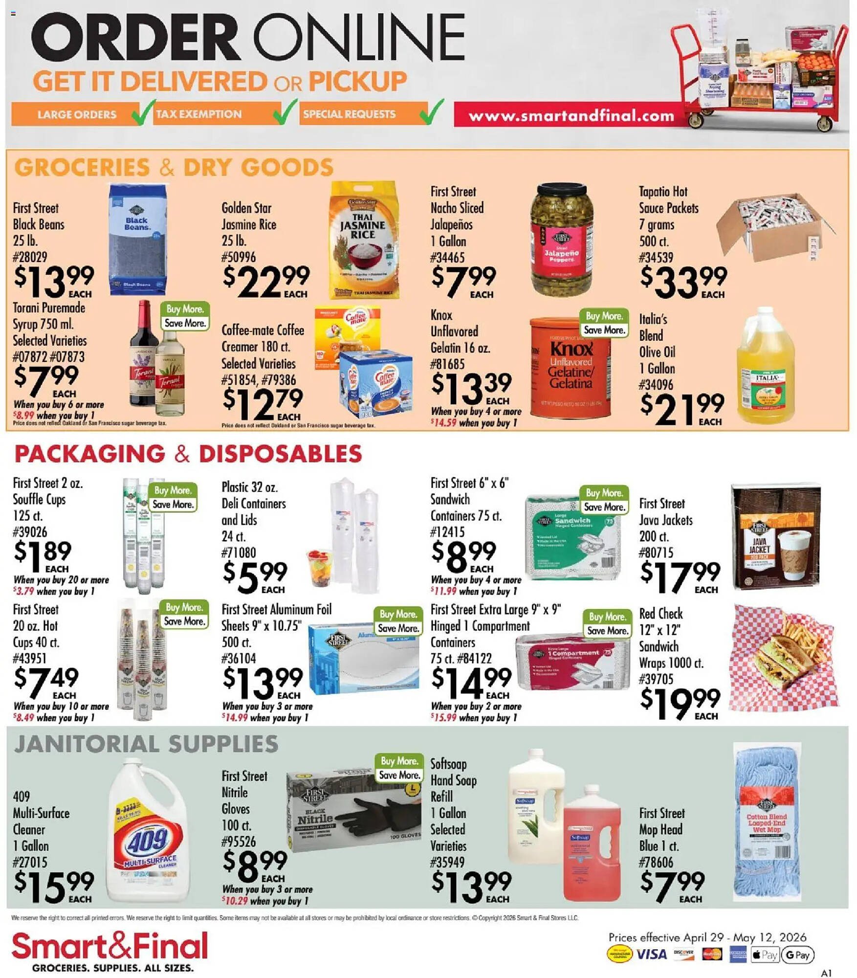 Smart &amp; Final weekly ad