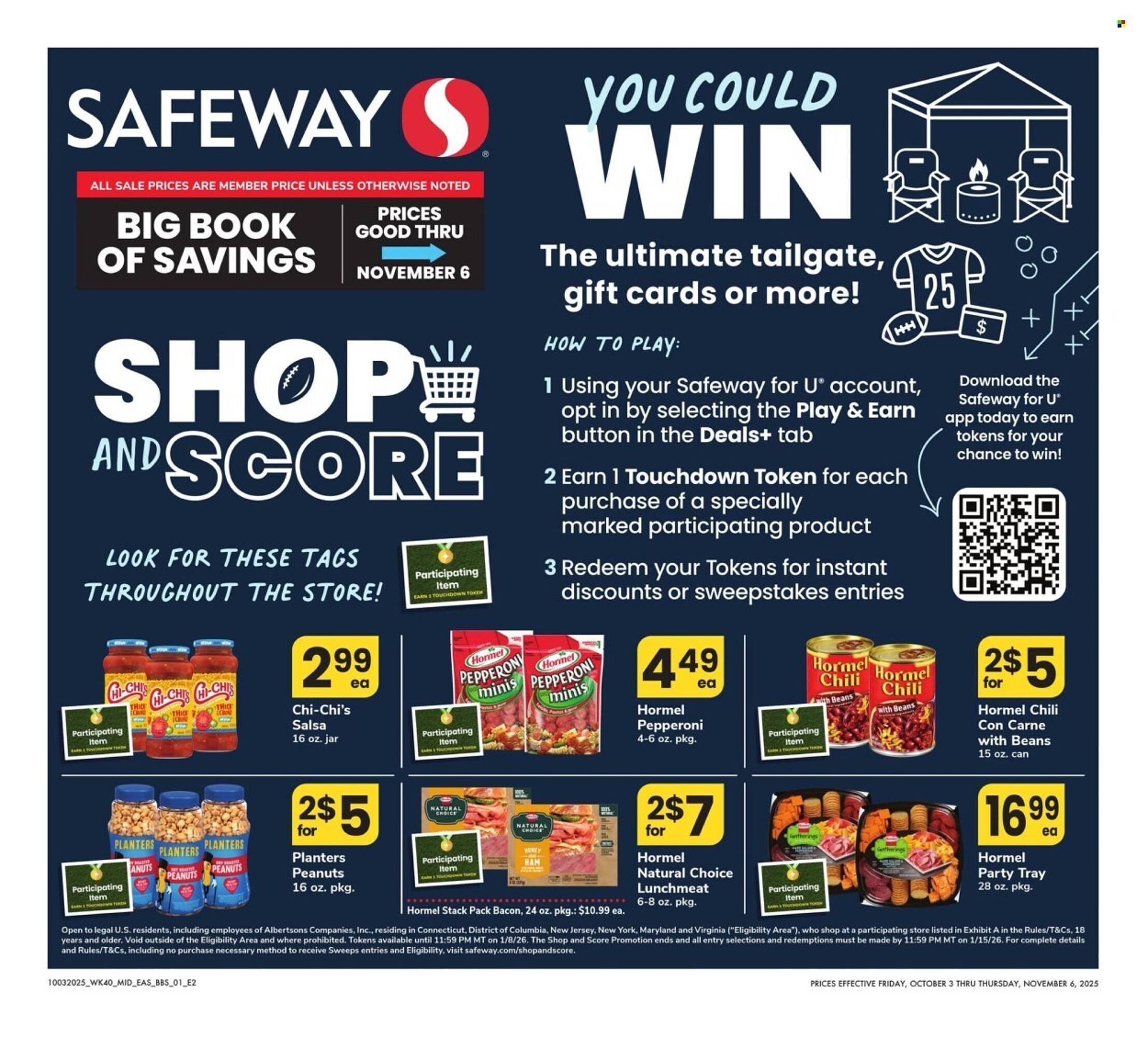 Safeway weekly ad (2025-10-03 - 2025-11-06) | 1