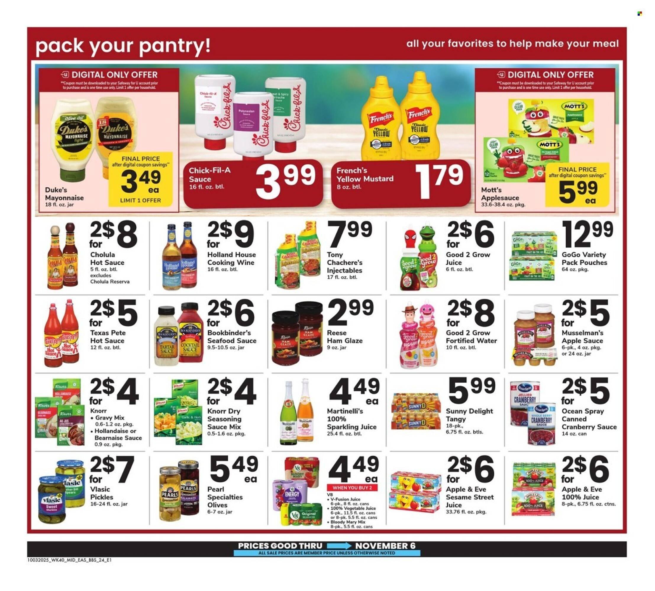 Safeway weekly ad (2025-10-03 - 2025-11-06) | 24