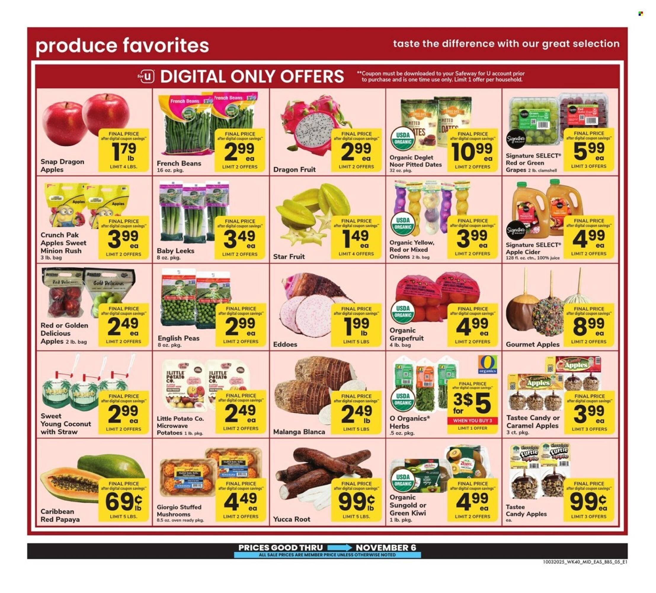 Safeway weekly ad (2025-10-03 - 2025-11-06) | 5