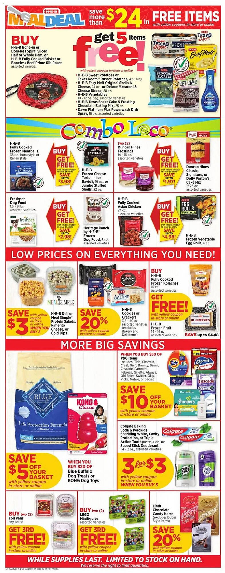 H-E-B weekly ad
