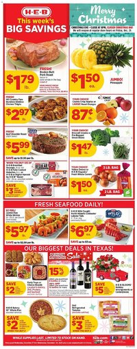 H-E-B weekly ad
