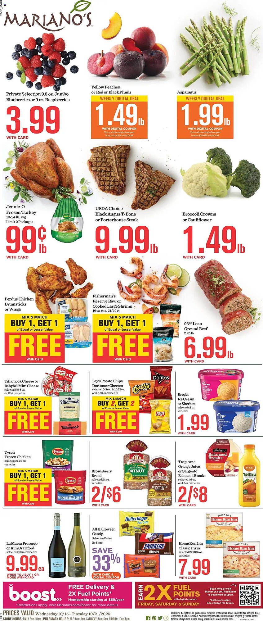 Mariano&#039;s weekly ad (2025-10-15 - 2025-10-21) | 1