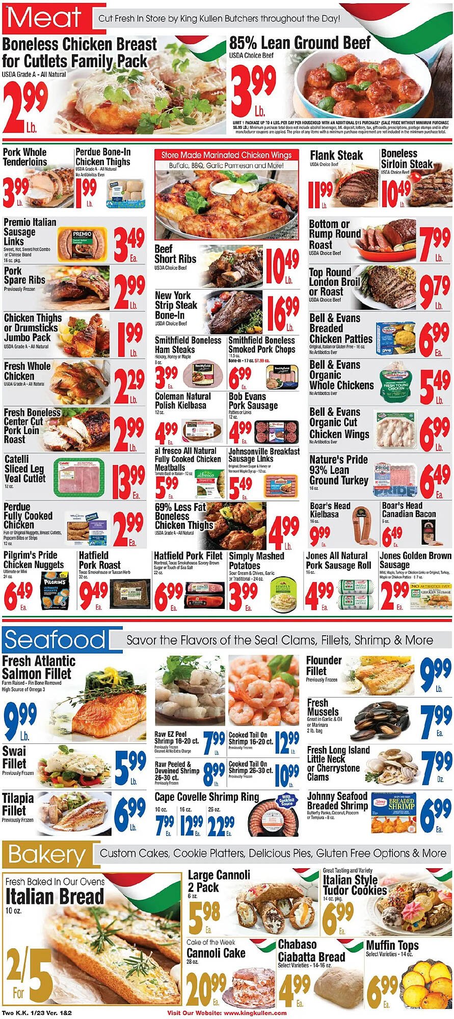 King Kullen weekly ad