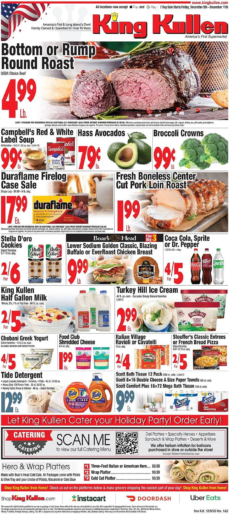 King Kullen weekly ad
