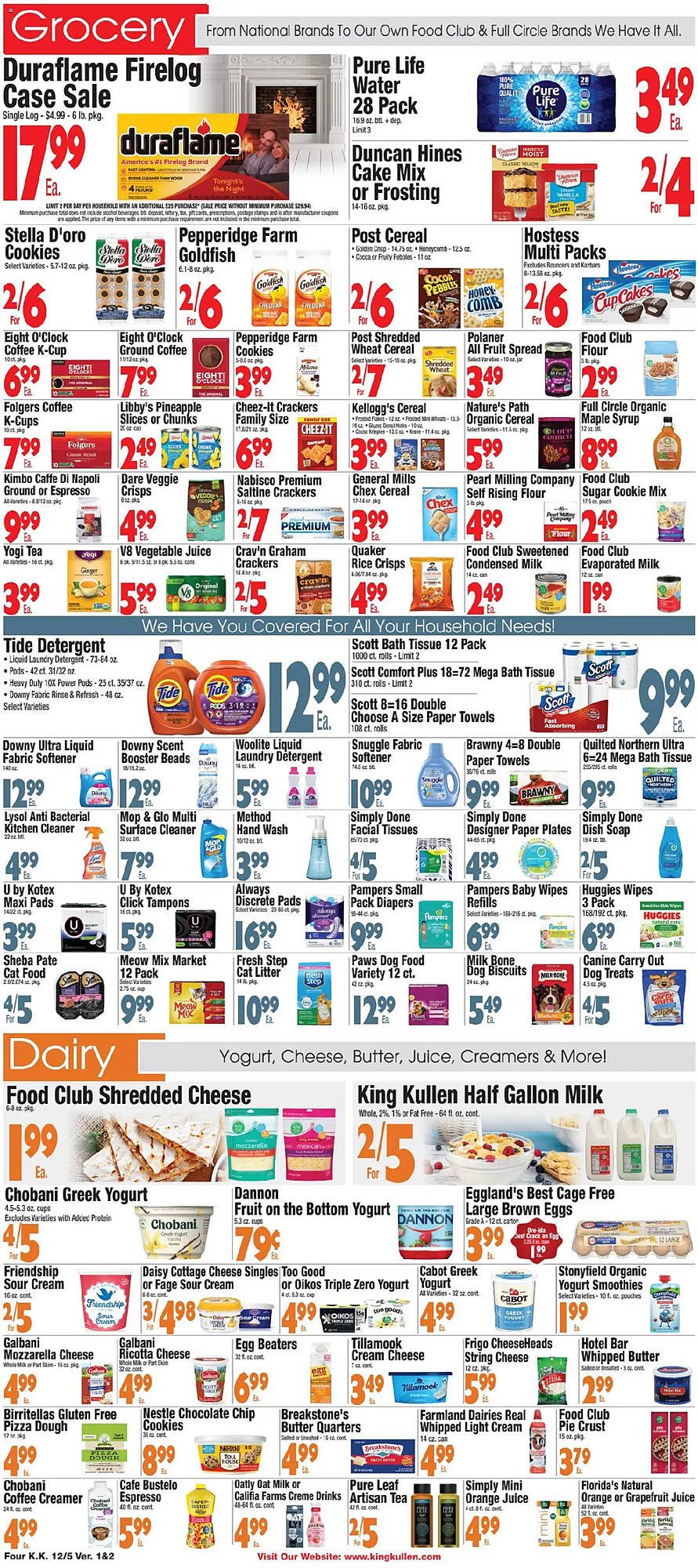 King Kullen weekly ad