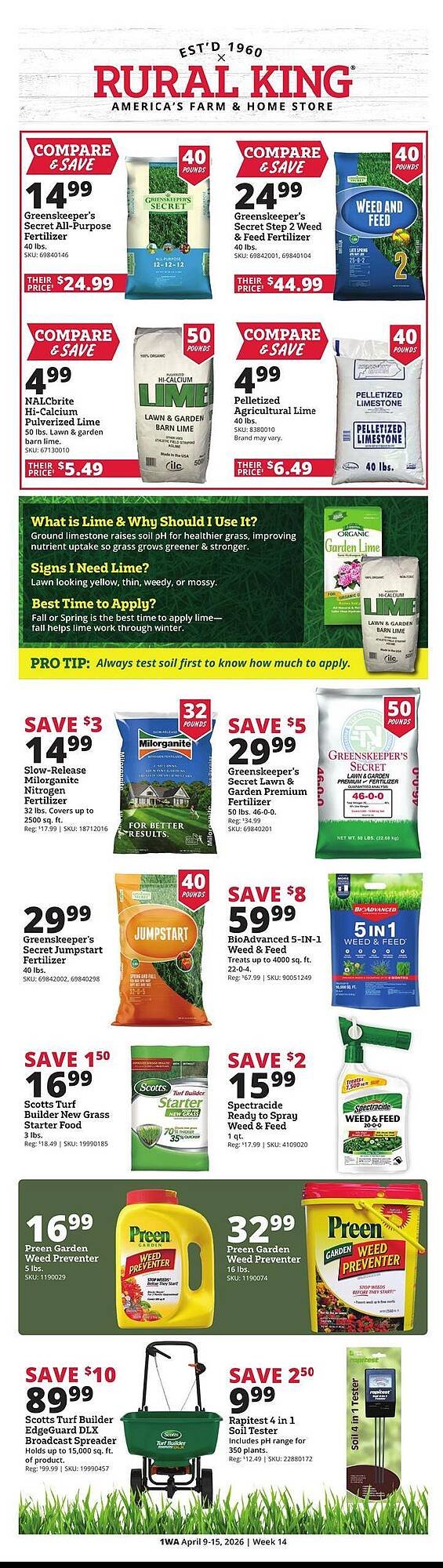 Rural King weekly ad