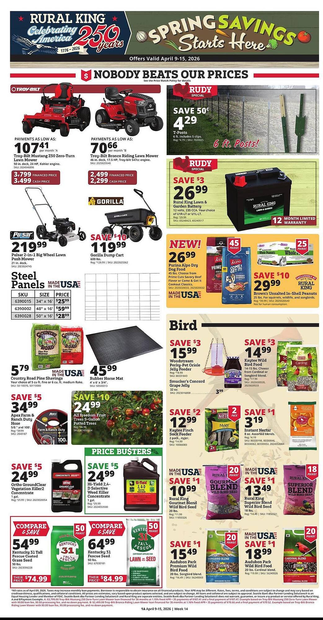 Rural King weekly ad