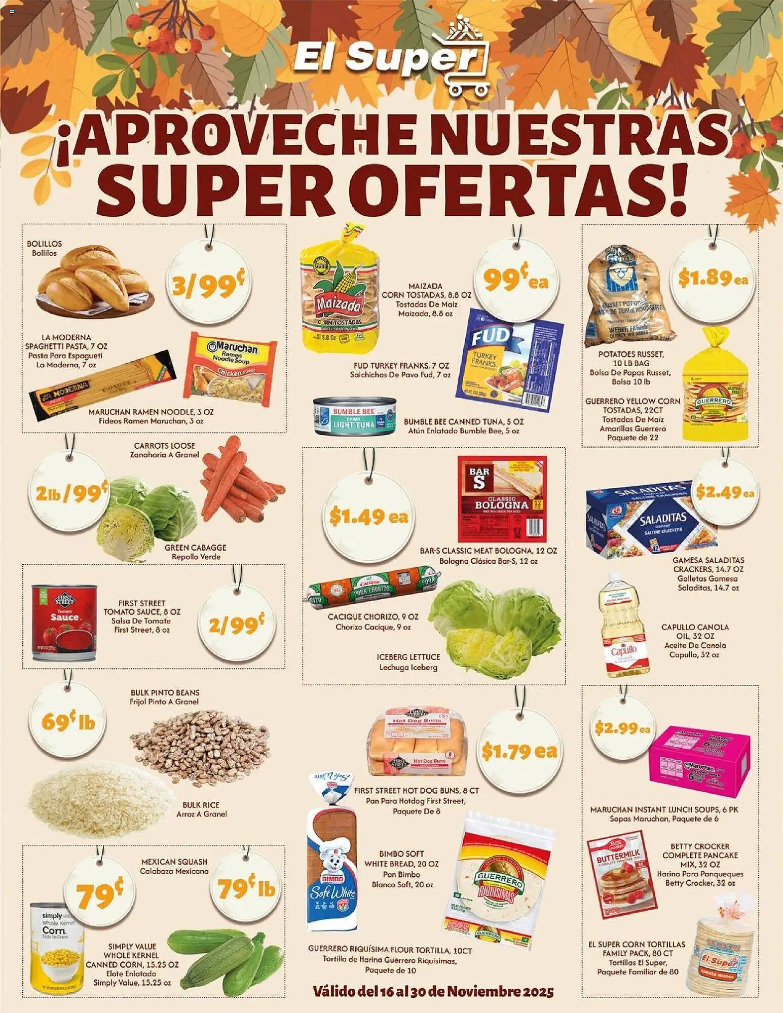 El Super weekly ad