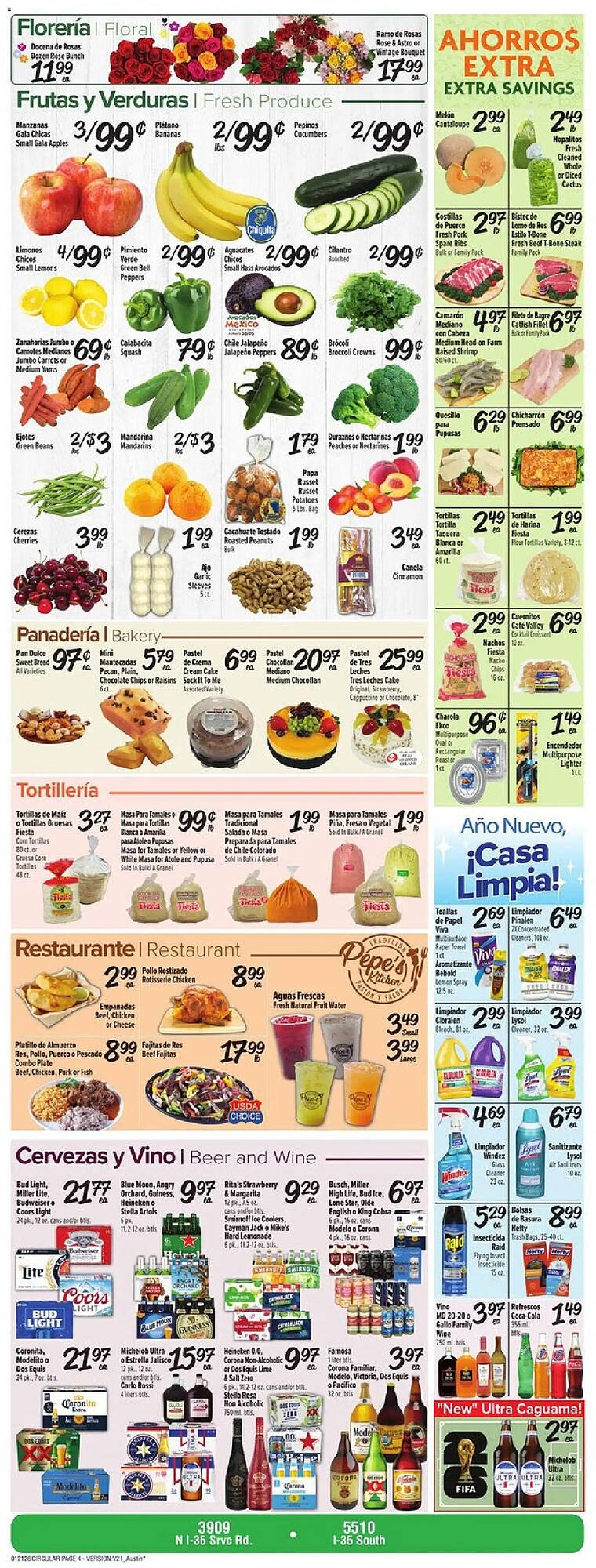 Fiesta Mart weekly ad