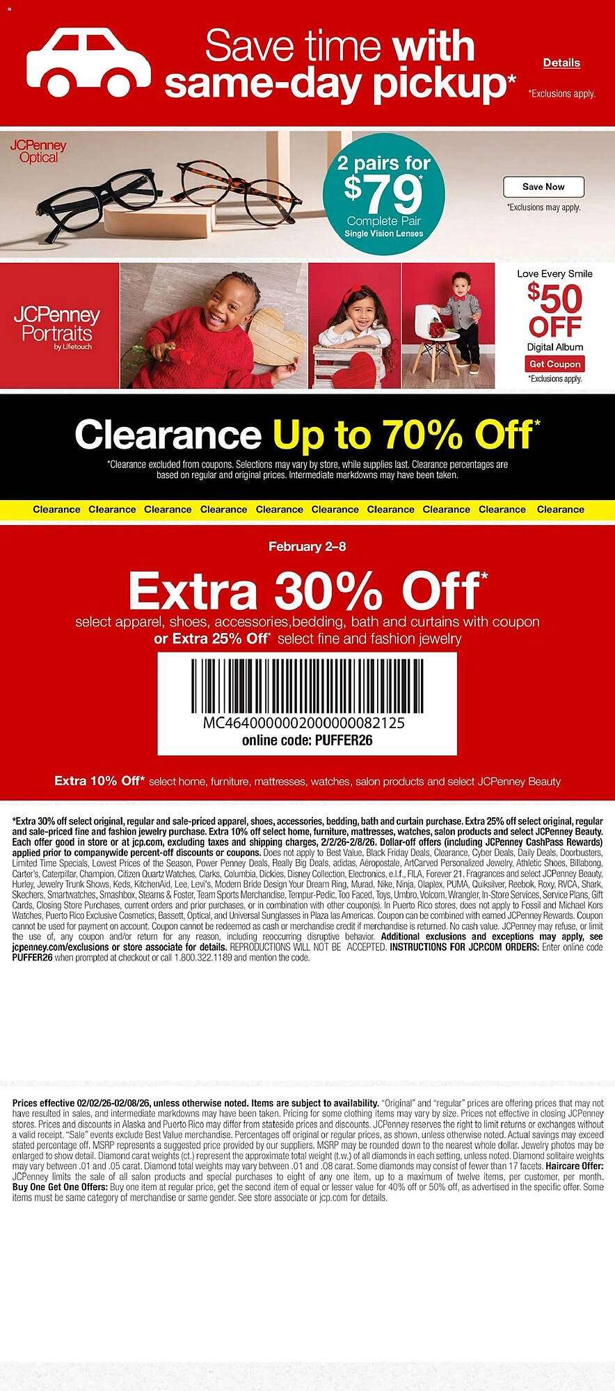 JC Penney weekly ad