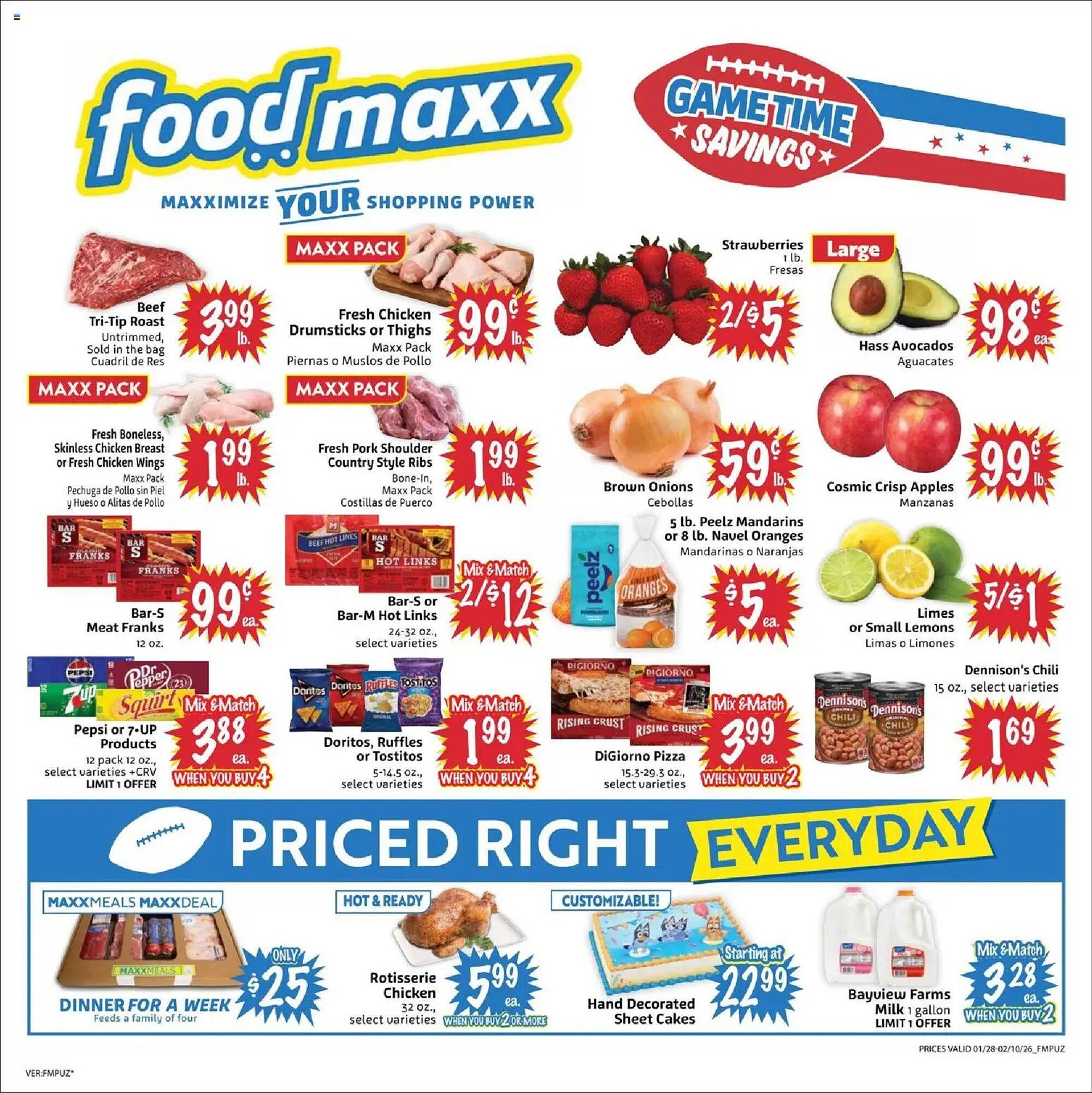 Foodmaxx weekly ad
