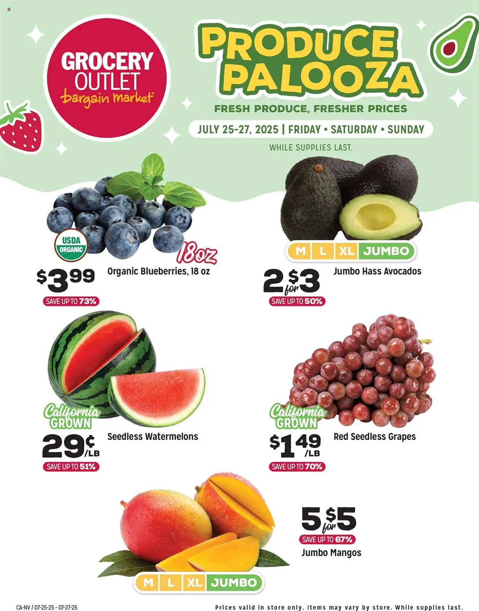 Grocery Outlet Weekly Ad (2025-07-26 - 2025-07-30) | 1