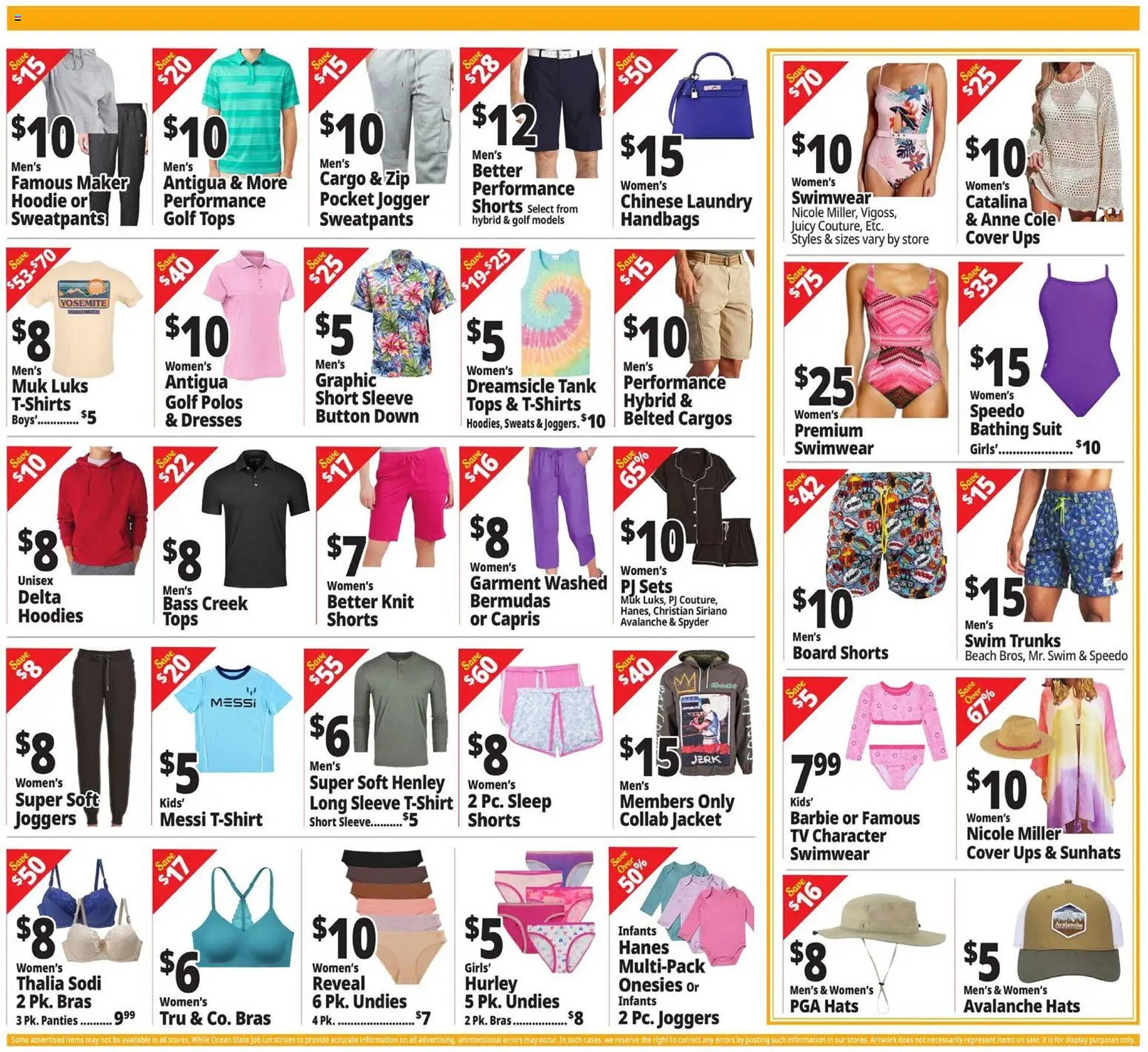 Ocean State Job Lot flyer