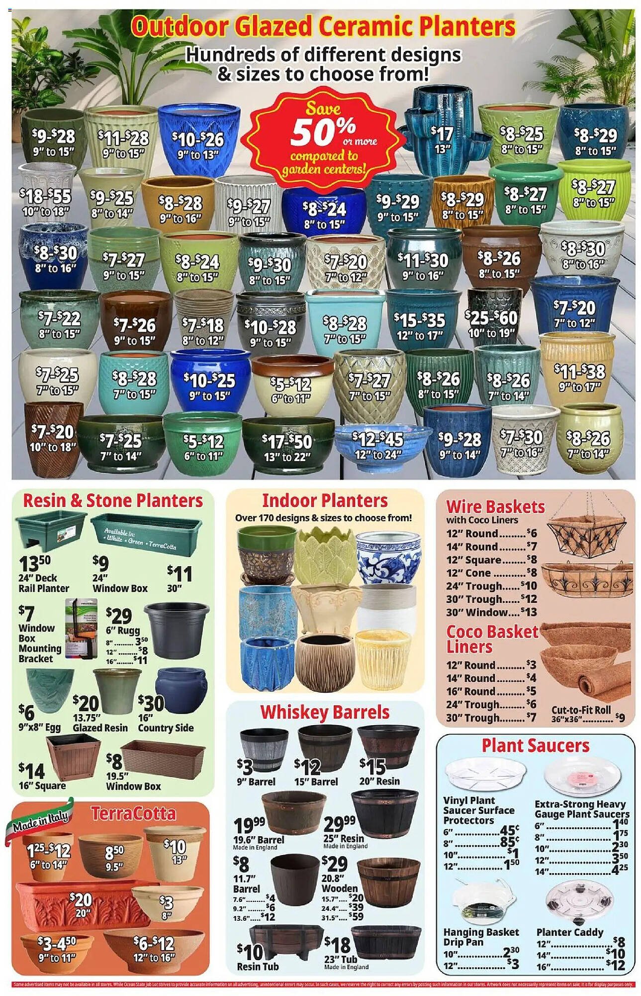 Ocean State Job Lot flyer