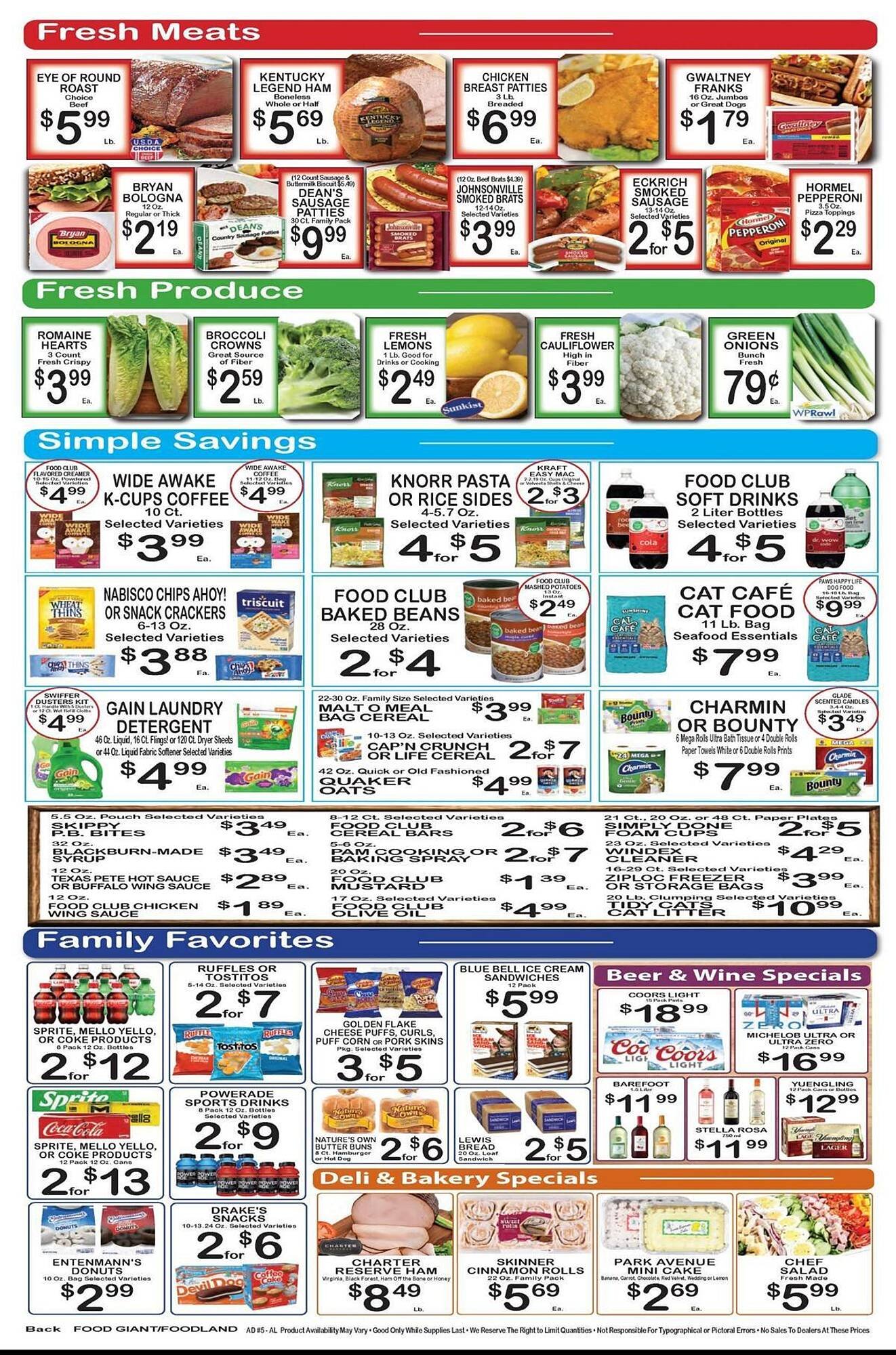 Foodland weekly ad