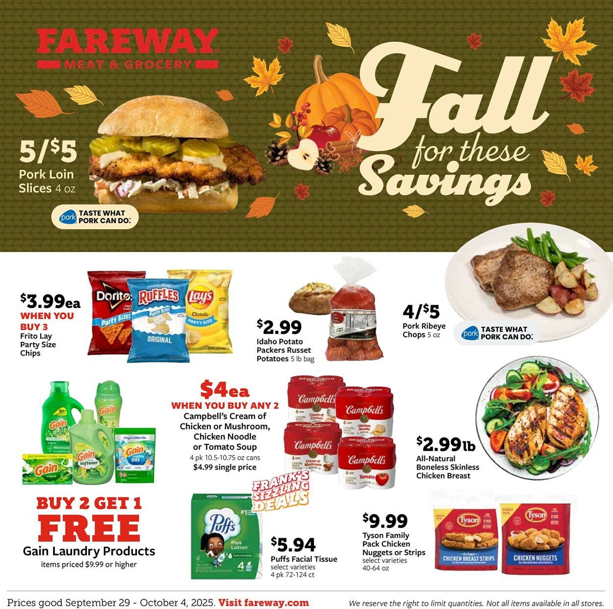 Fareway weekly ad (2025-09-28 - 2025-11-01) | 1