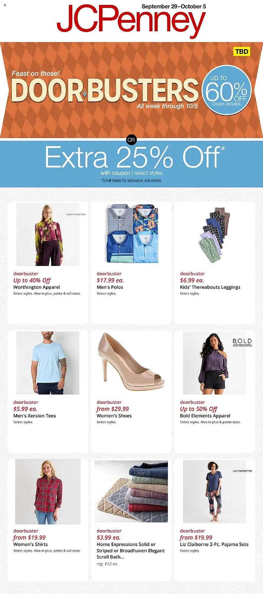JC Penney weekly ad (2025-09-25 - 2025-10-06) | 1